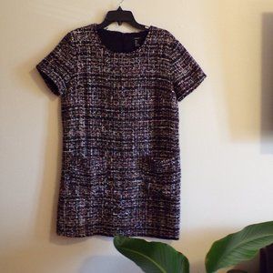 Designer- inspired Tweed Dress